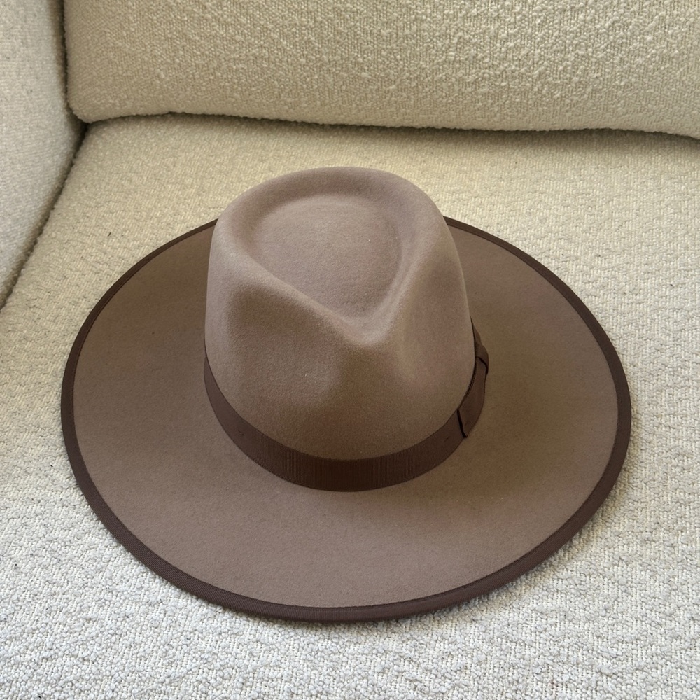 Brixton Tan Hat with Brown Band